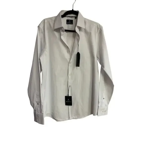 NWT Ben Sherman textured teardop button down shirt - Picture 3 of 6